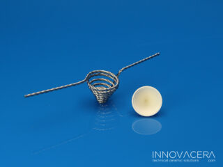 0.25-3ml Boron Nitride Evaporation Boat With Tungsten Basket