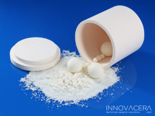 99.5% High Purity Alumina Beads and Mill Jars