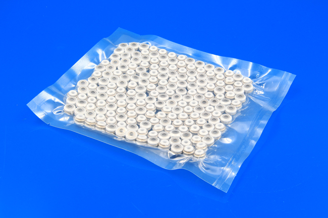 Casquillo terminal metalizado de cerámica