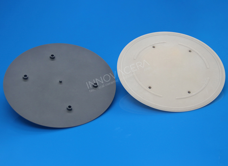 Advantages of Aluminum Nitride Ceramics in Wafer Cover Plate Heater Applications
