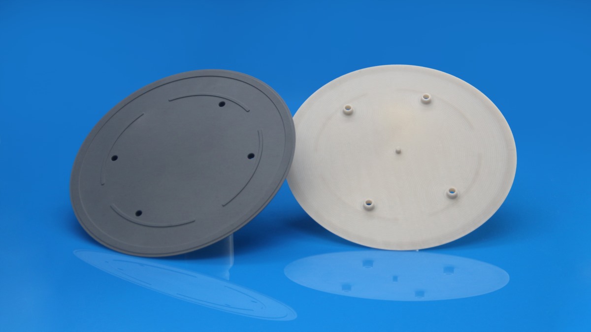 What role does ceramics play in the semiconductor industry?