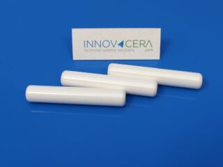 Zirconia ceramic plunger used in the diesel fuel injector pump