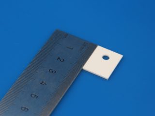 TO-220 alumina Ceramic Insulator Cooling Pads