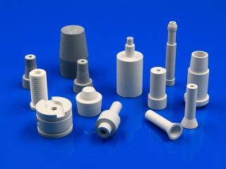 Boron nitride and Zirconia ceramic nozzles